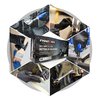 Pandora Nitrile Disposable Gloves, 10 mil Palm Thickness, Nitrile, Powder-Free, XL, 40 PK HM2021831004-BK-XL